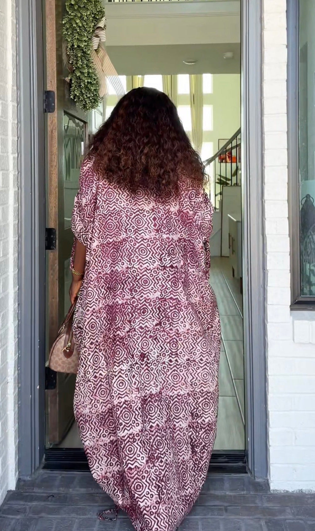 AA Adire X Asoke kaftan