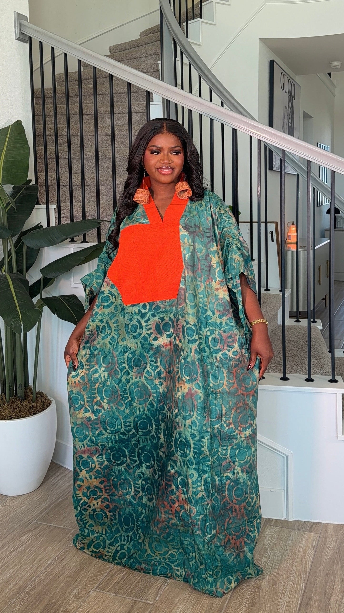 AA Adire & Asoke kaftan