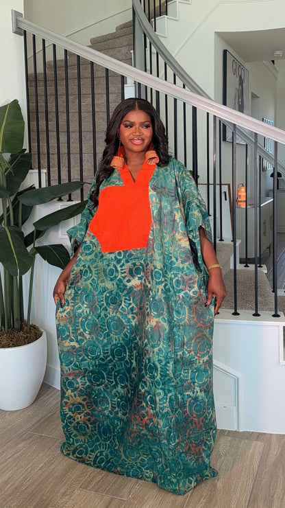 AA Adire & Asoke kaftan