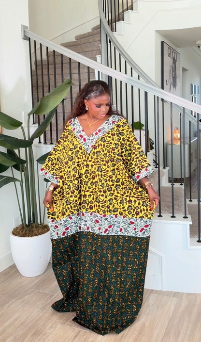 AA Ankara vintage dress