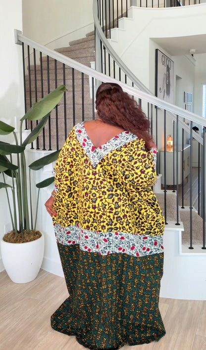 AA Ankara vintage dress