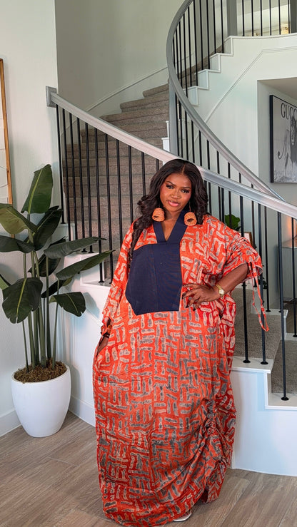 AA Adire & Asoke kaftan
