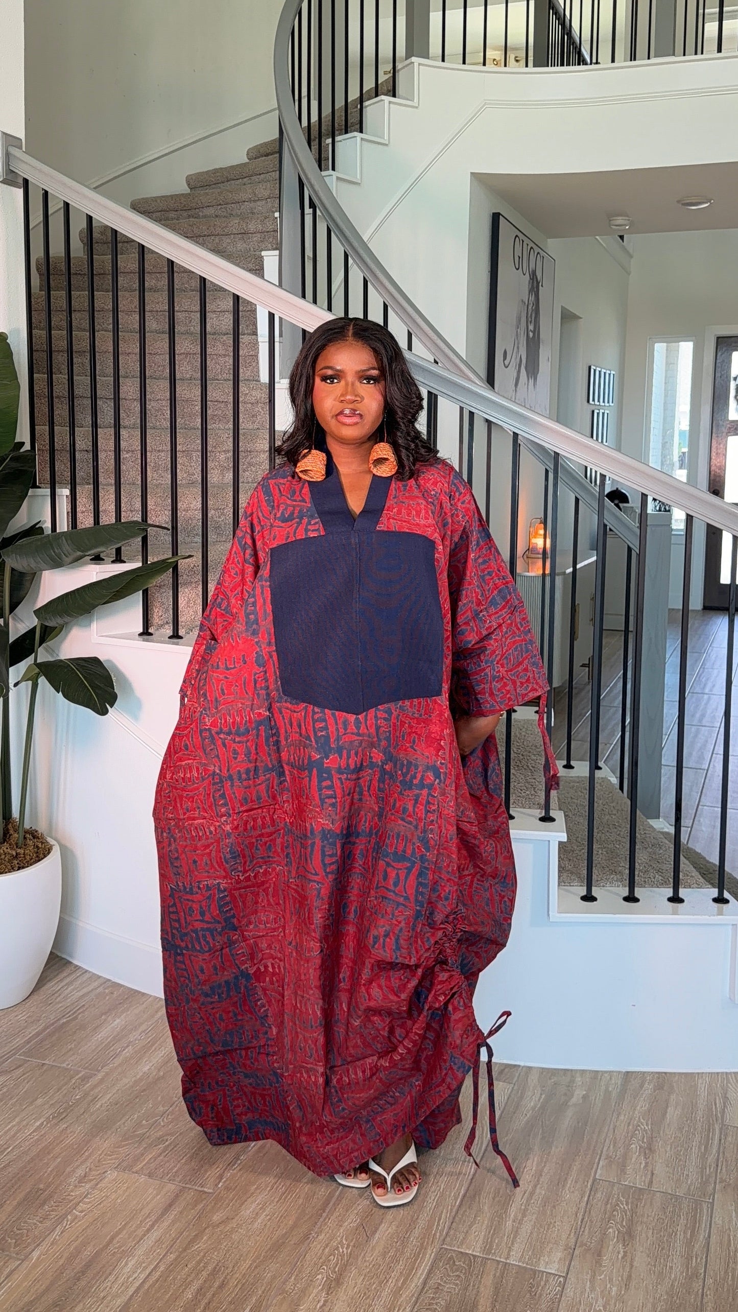 AA Adire & Asoke kaftan